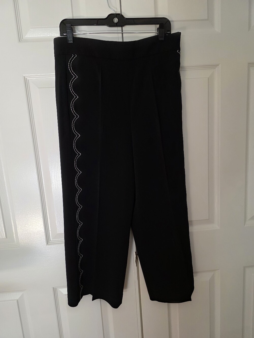 RED Valentino Black Women's Garment with Branded Neck Label